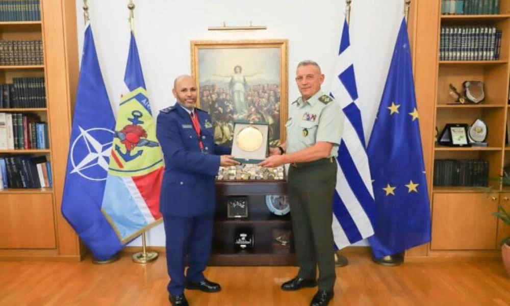 Συνάντηση Αρχηγού ΓΕΕΘΑ με τον Ακόλουθο Άμυνας της Σαουδικής Αραβίας